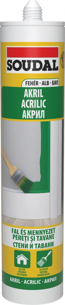 RAGASZTÓ AKRYL FEHÉR SZILIKON 280 ML