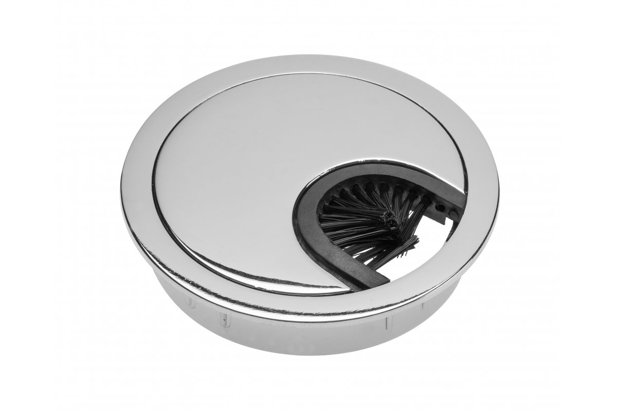 IRODAI KELLÉK KÁBELKIVEZETŐ PM-LBFI 60-01 KRÓM FÉM 60MM