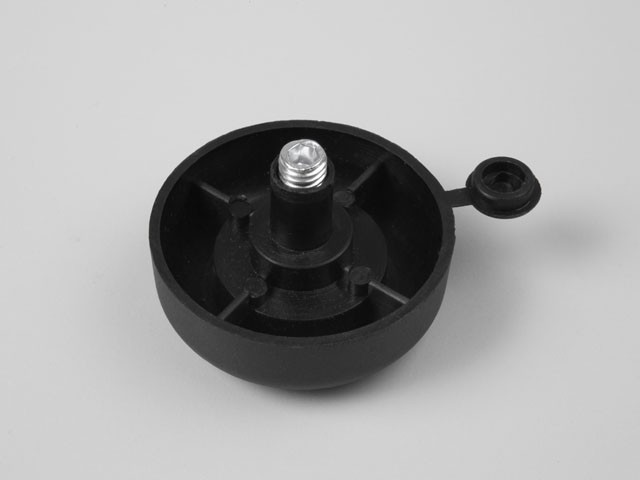 BÚTORLÁB SZINTEZŐLÁB 17MM 43107 FEKETE
