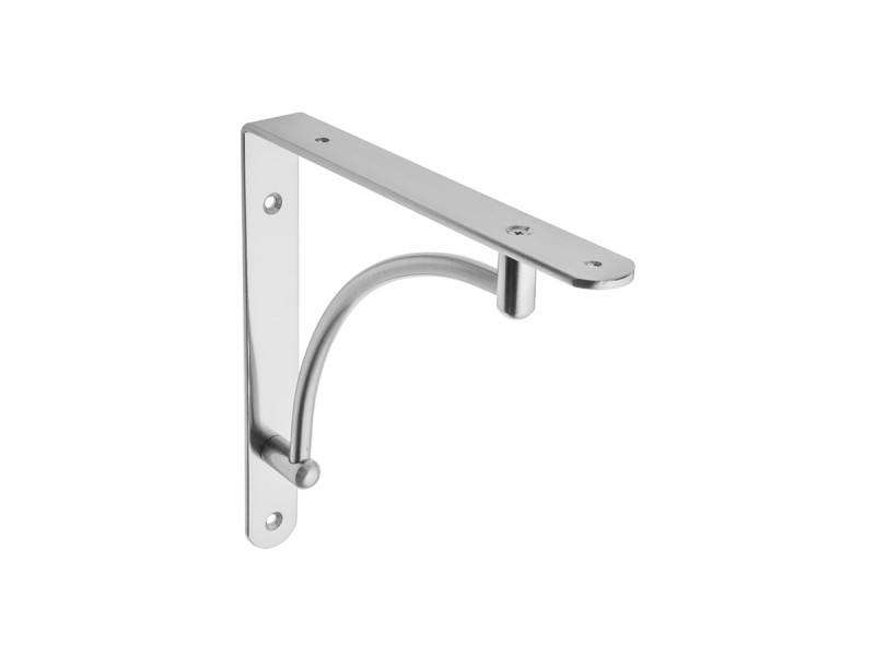 FÜGGESZTŐELEM POLCTARTÓ KONZOL ERŐSÍTETT INOX