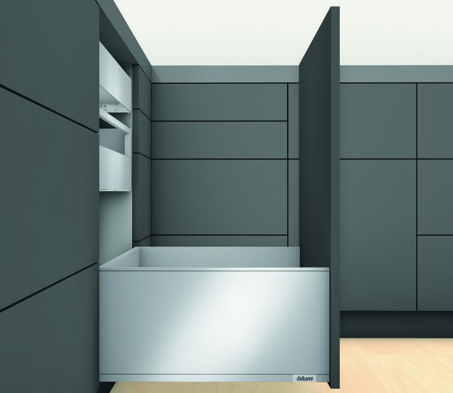 FIÓKRENDSZER BL 770F5502S OLDALFAL 550 MM SZÜRKE