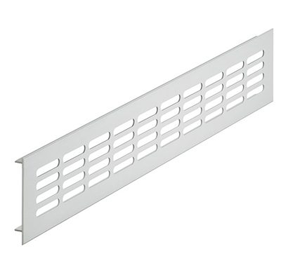 AJTÓLAP KELLÉK SZELLŐZŐRÁCS MŰANYAG FEHÉR 80X310MM FEHÉR